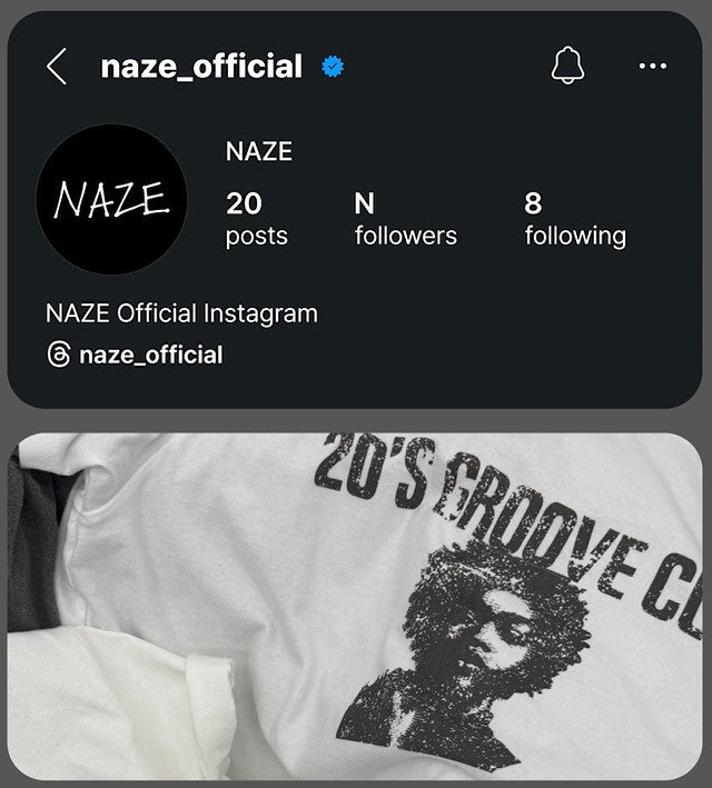 NAZEデビューコンセプトフォト（提供写真）