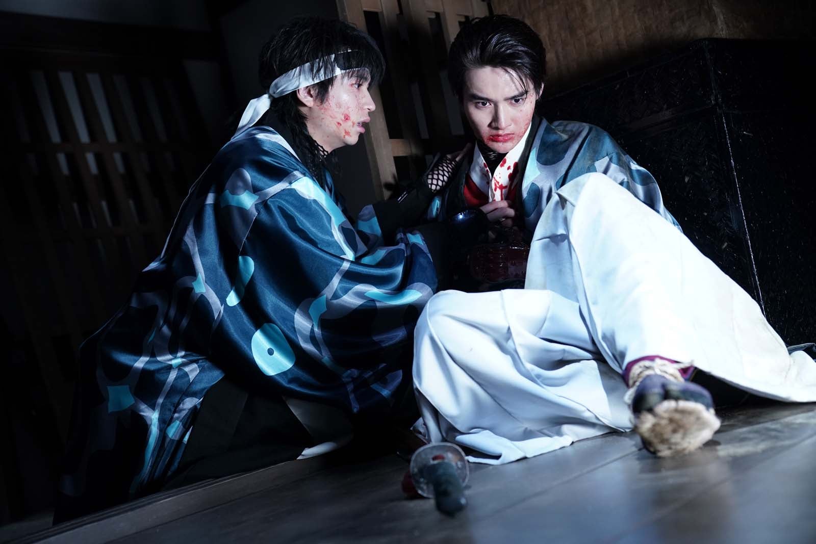 庄司浩平、藤岡真威人「君とゆきて咲く～新選組青春録～」第12話より（C）テレビ朝日