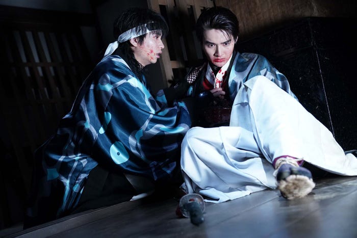 庄司浩平、藤岡真威人「君とゆきて咲く~新選組青春録~」第12話より(C)テレビ朝日