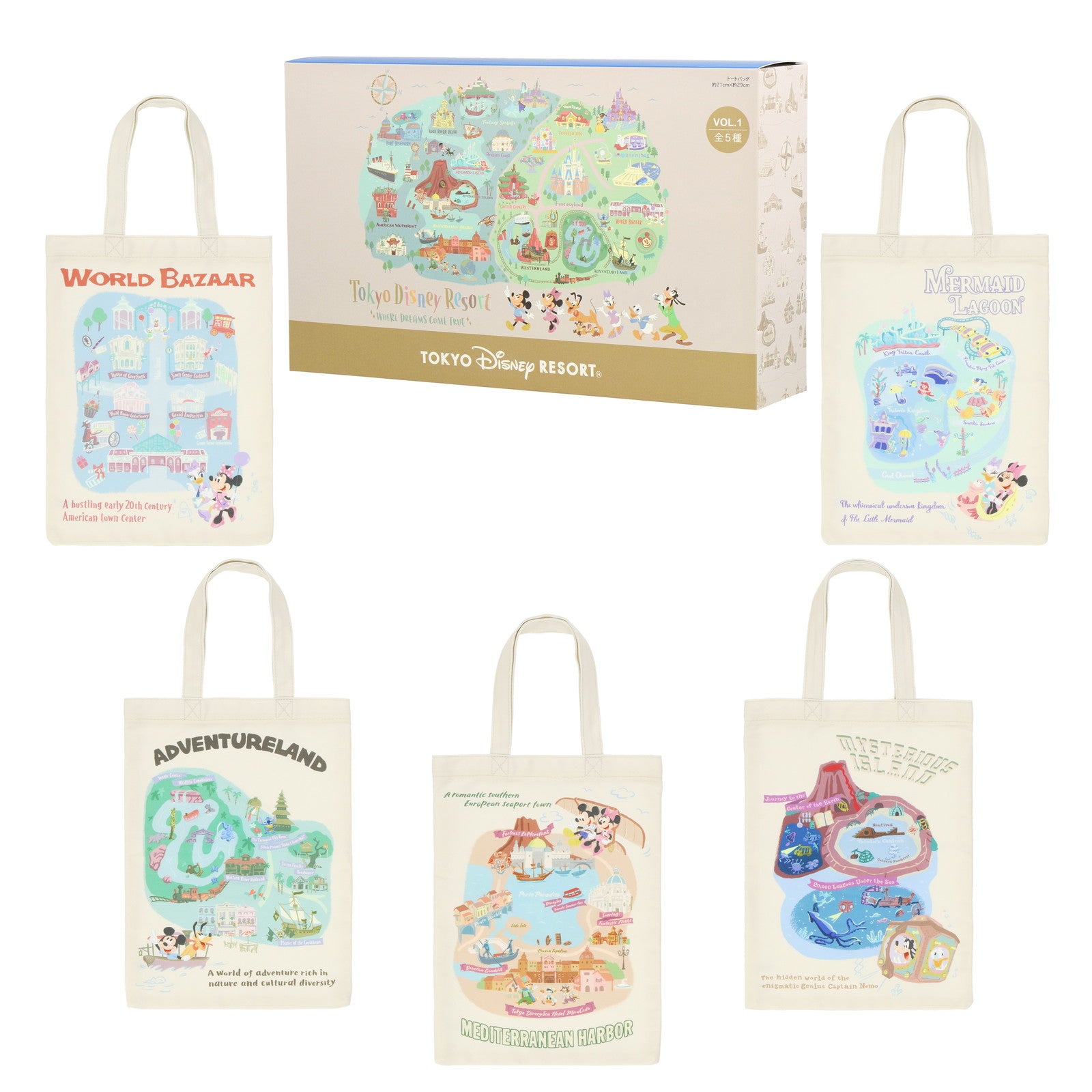 トートセット¥6,000（C）Disney