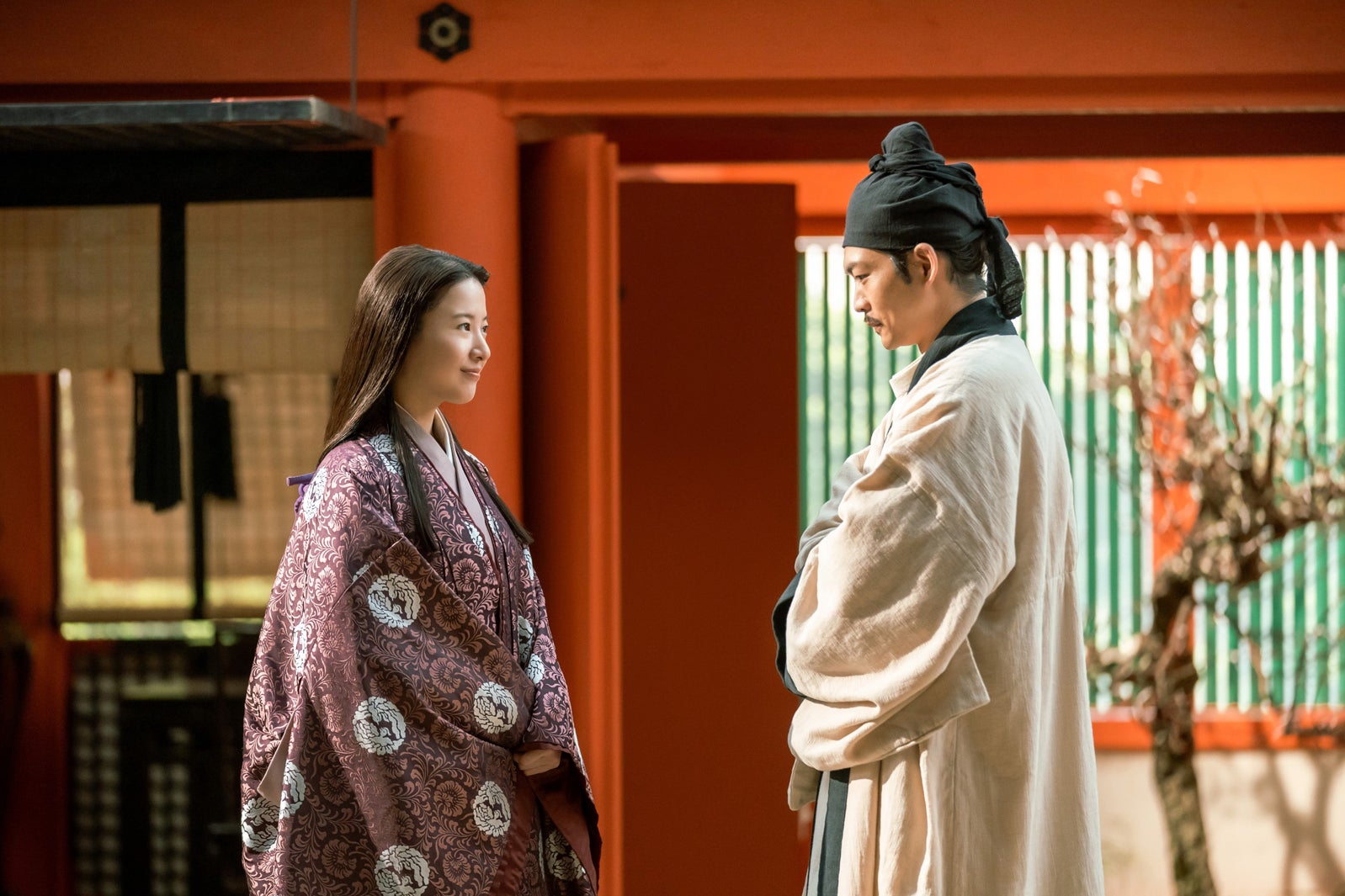 吉高由里子、松下洸平「光る君へ」第46話（C）NHK