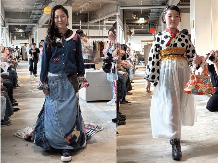 増見哲、淡路島で服の再生イベント 子供参加のリメイク服ショーなど開く