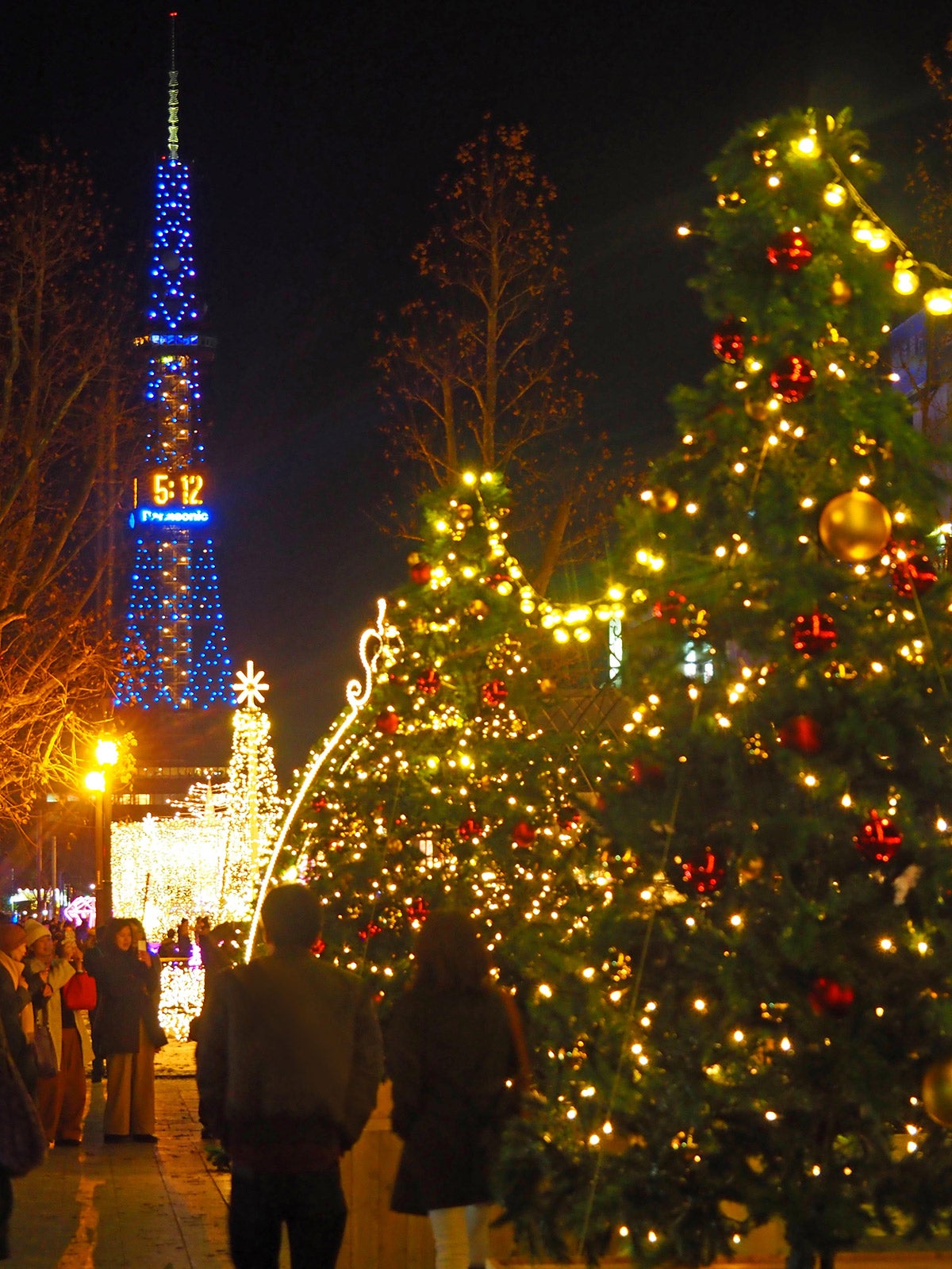 大通5丁目会場／画像提供：さっぽろホワイトイルミネーション実行委員会事務局