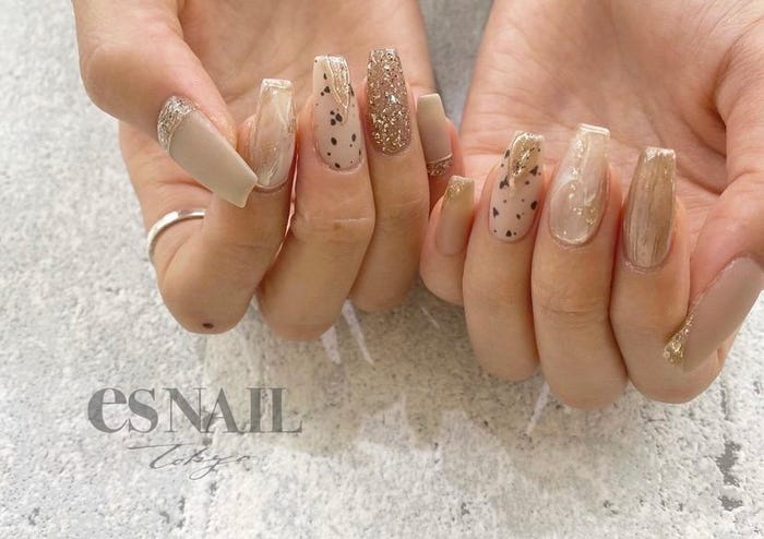 うずらネイル(画像提供:esNAIL)
