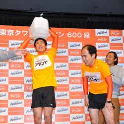 「東京タワーマラソン 600段」開催記念イベントの様子
