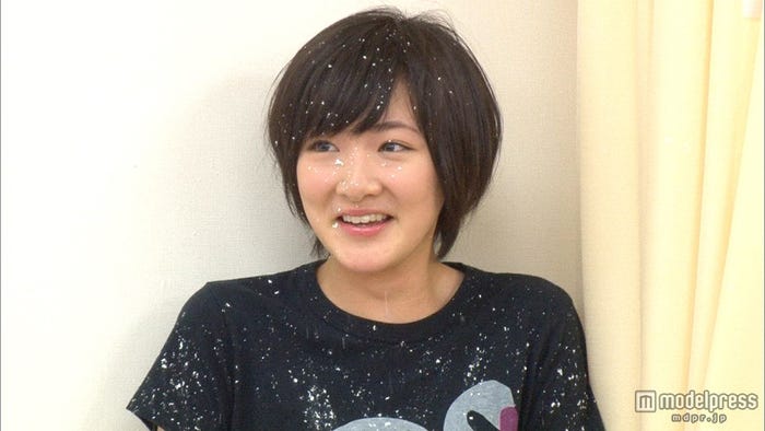 初ドッキリに掛けられた乃木坂46の生駒 里奈/25日放送「芸能界もしもアワード びっくりぃむ2014」(テレビ朝日系、午後6:56~)より