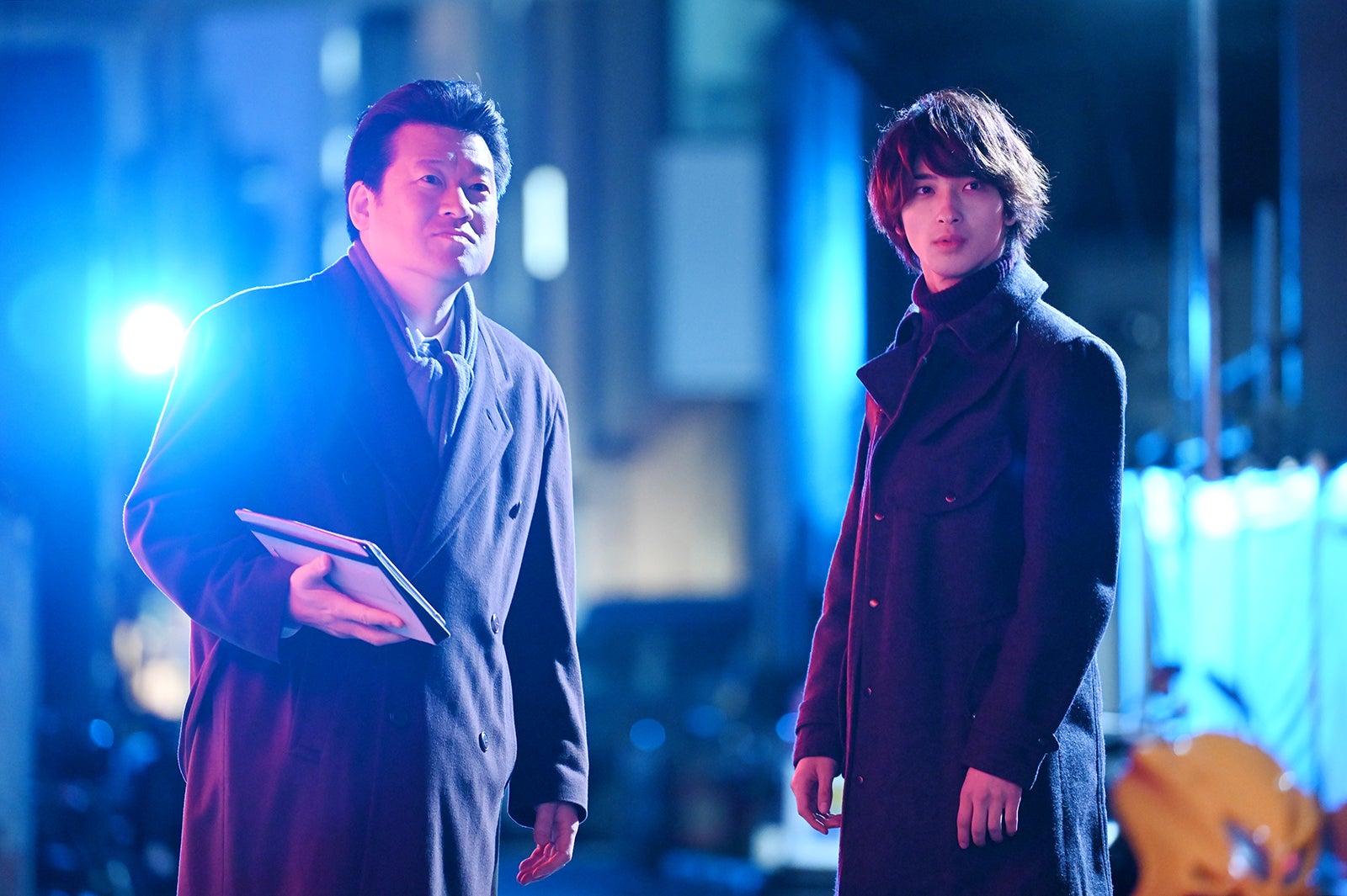 佐藤二朗、横浜流星／「シロでもクロでもない世界で、パンダは笑う。」より（C）日本テレビ