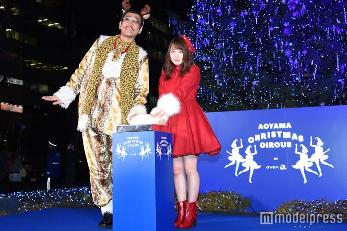 ピコ太郎、川栄李奈 (C)モデルプレス