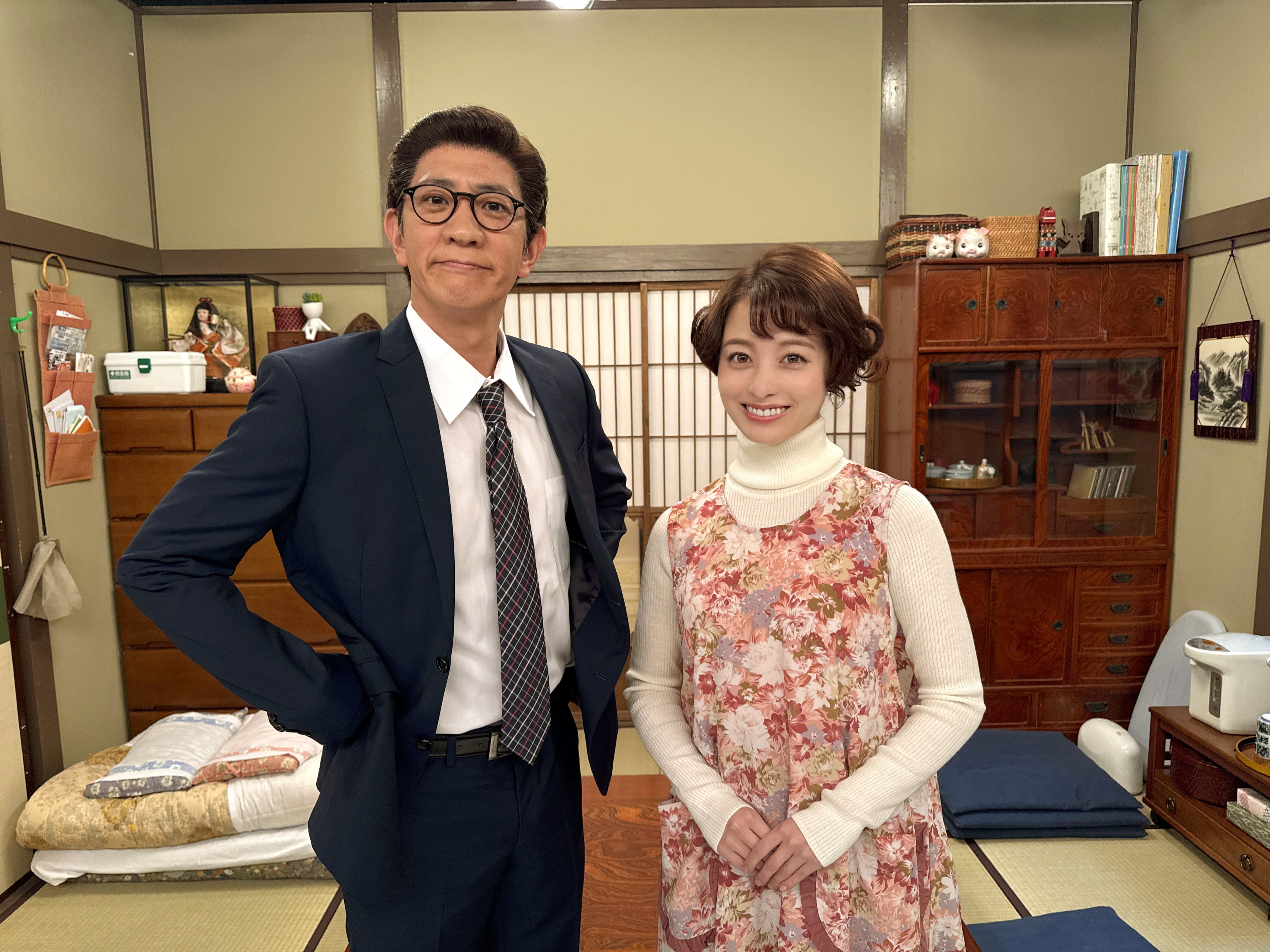 柴田英嗣、橋本環奈（C）フジテレビ