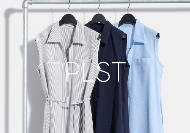気づいたらきちんと見える服がない！？PLSTワンピならラクなのにちゃんとおしゃれに決まる♡