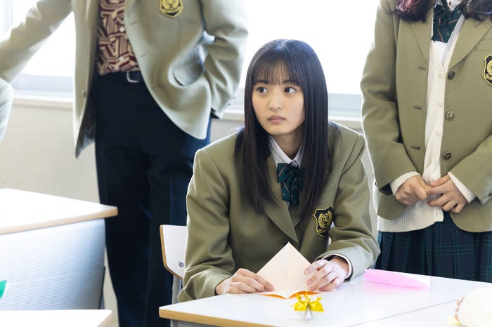 遠藤さくら /「もしも、イケメンだけの高校があったら」第2話より(C)テレビ朝日
