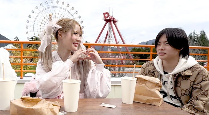 ちいめろ、琉ちゃろ(C)AbemaTV,Inc.