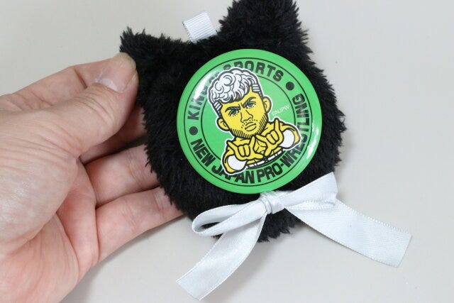 アニマル缶バッジホルダー　使用例