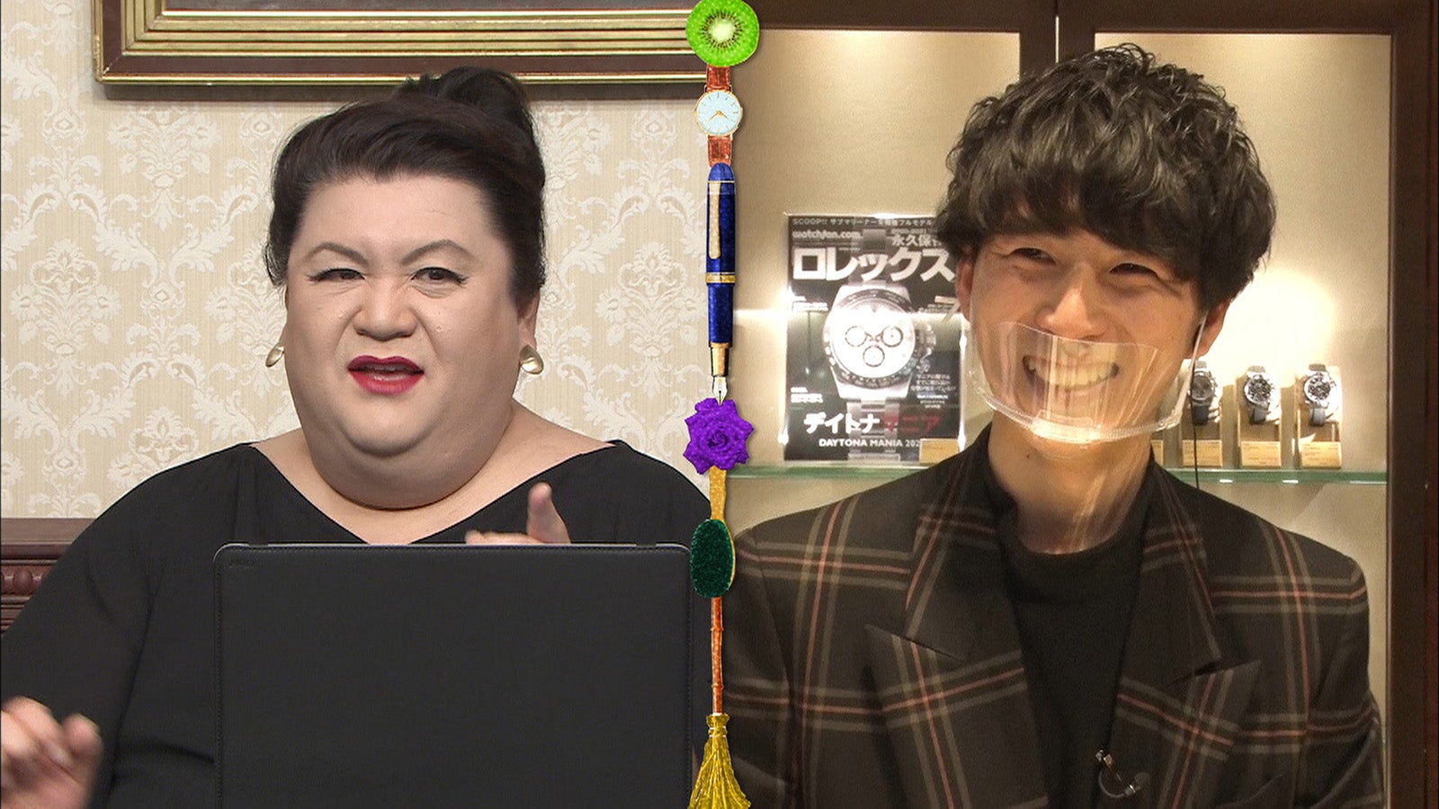 （左）マツコ・デラックス（C）日本テレビ