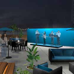 ビアガーデン/画像提供:ヒルトン東京