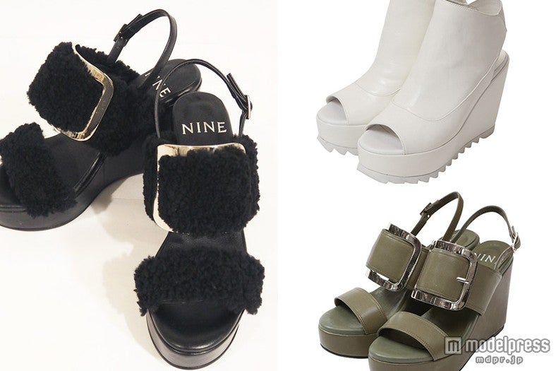 歩きやすさも◎ゴツめウェッジが断然今っぽい！