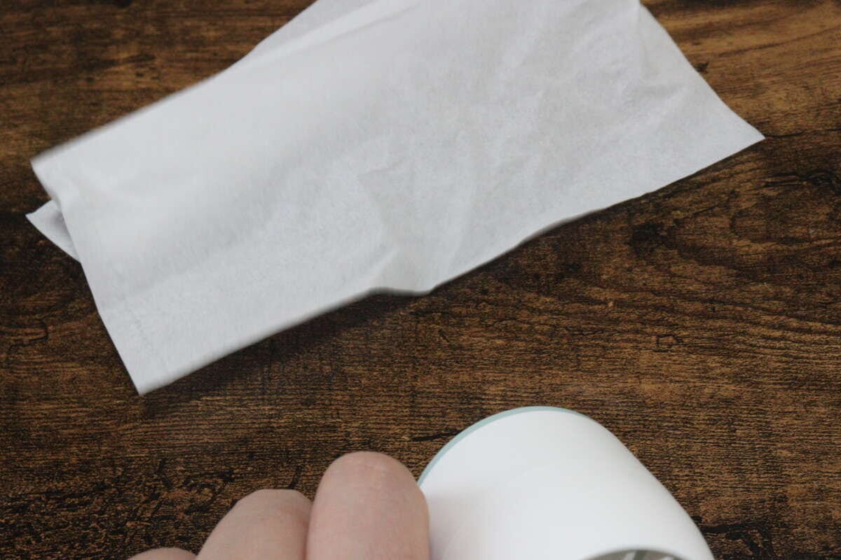 ダイソーのポータブルミニファンの風力強モード