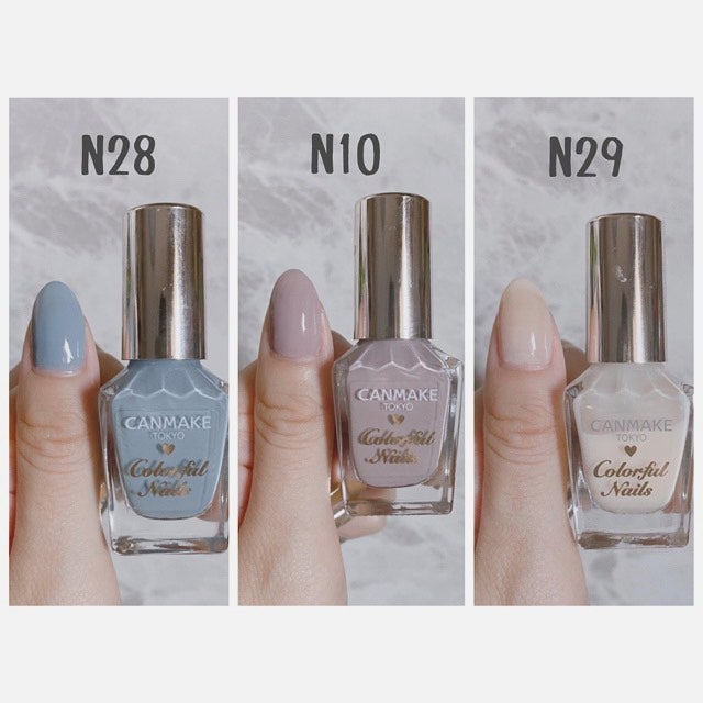 CANMAKEのカラフルネイルズ
