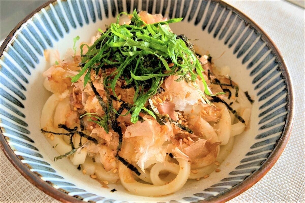 納豆うどん