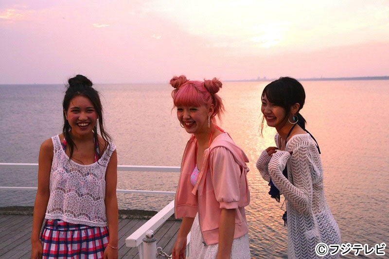 井上苑子、藤田ニコル、武田玲奈／画像提供：フジテレビ