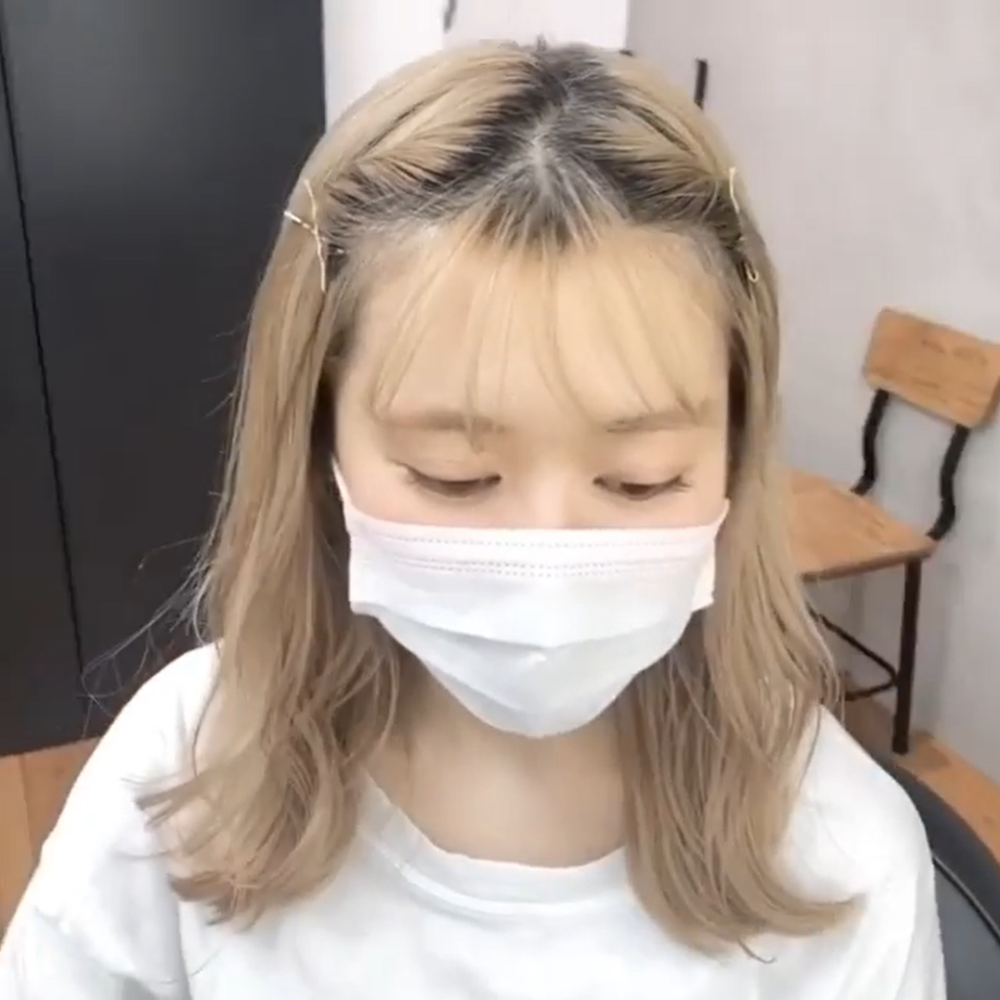 ねじれアレンジのやり方