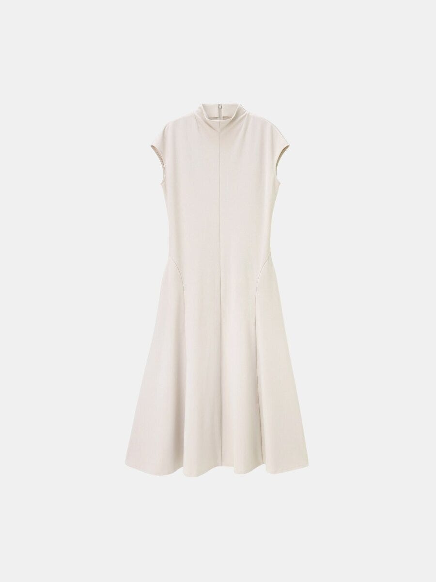 2026春plst大人女性おすすめアムンゼンジャージーワンピース