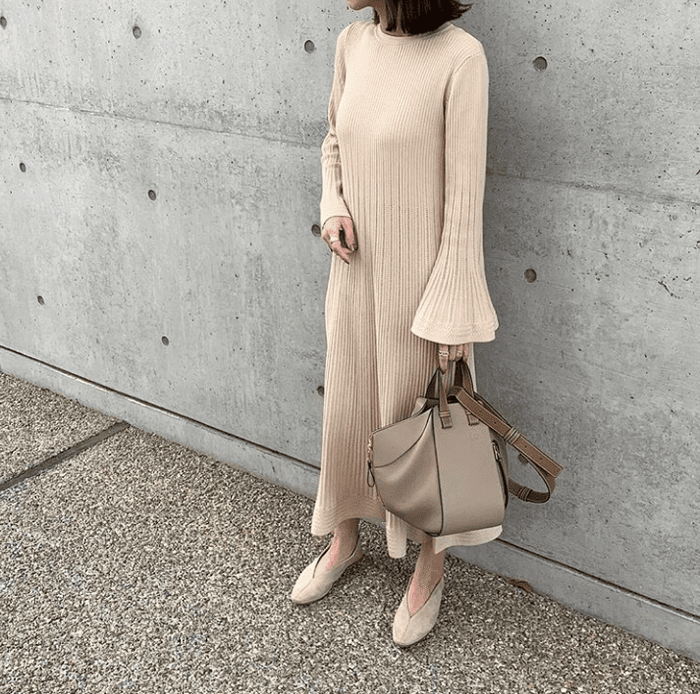 シックな服でモテモテの秋を 1枚で即オシャレな 秋のワンピースコーデ 4選 モデルプレス