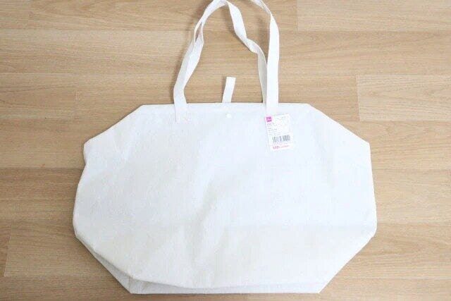 ダイソー　がまぐちランドリーバッグ　パッケージ