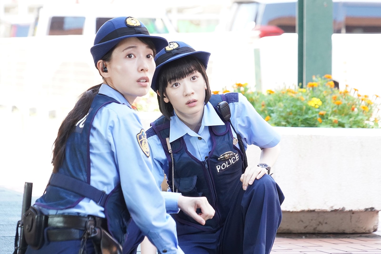 戸田恵梨香、永野芽郁 「ハコヅメ～たたかう！交番女子～」第5話より（C）日本テレビ