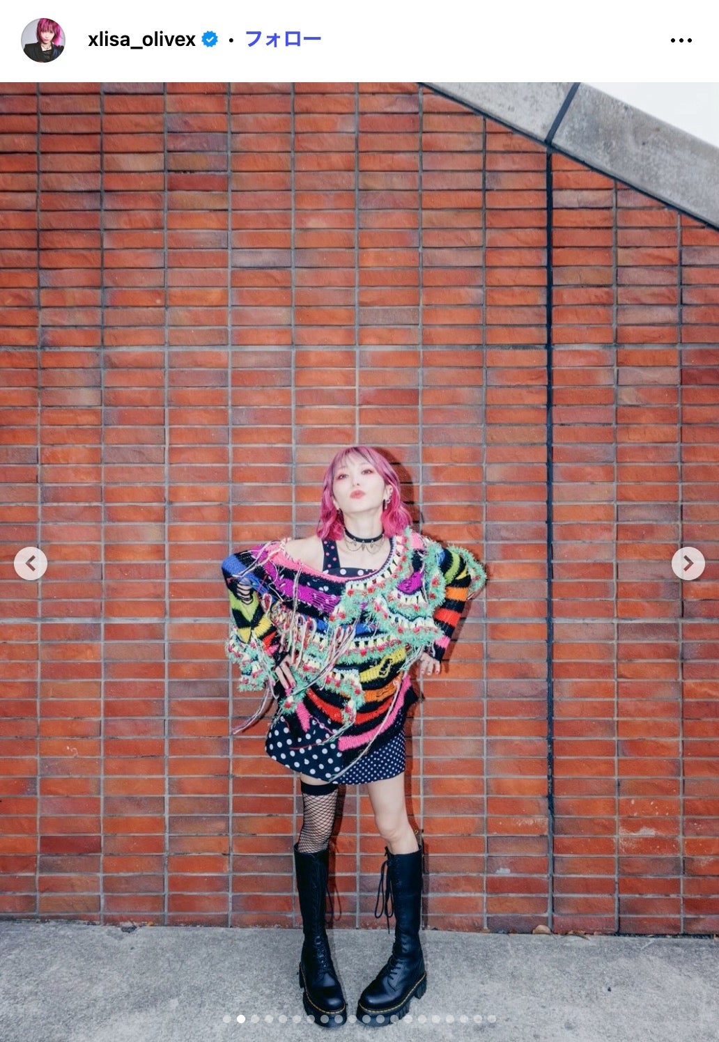 LiSA Instagramより