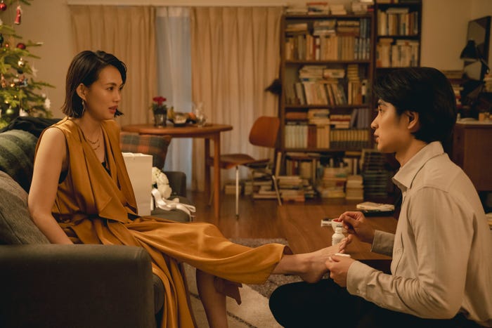 臼田あさ美、中村蒼(C)2015 柚木麻子/祥伝社 (C)2024「早乙女カナコの場合は」製作委員会