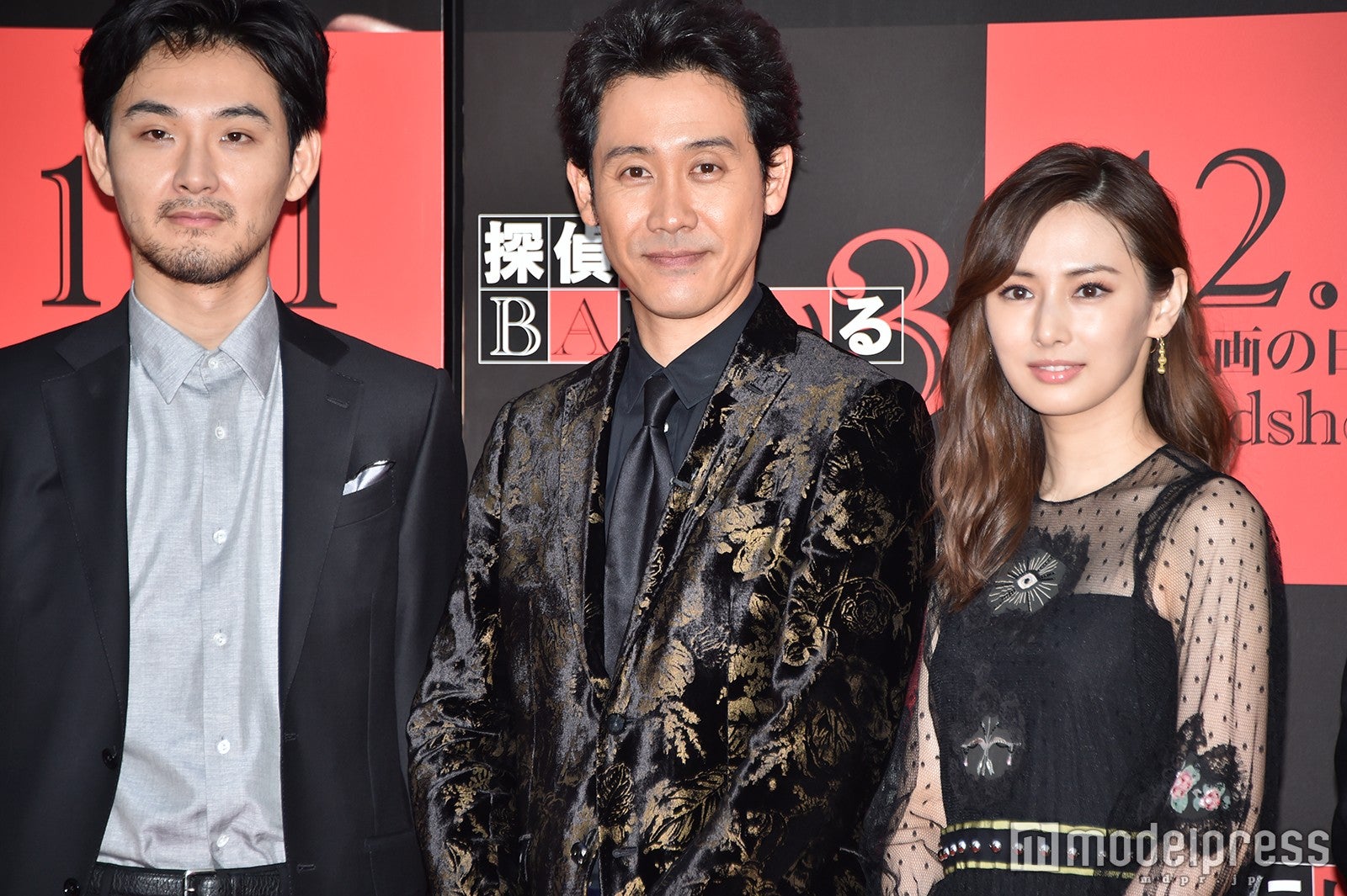 松田龍平、大泉洋、北川景子（C）モデルプレス