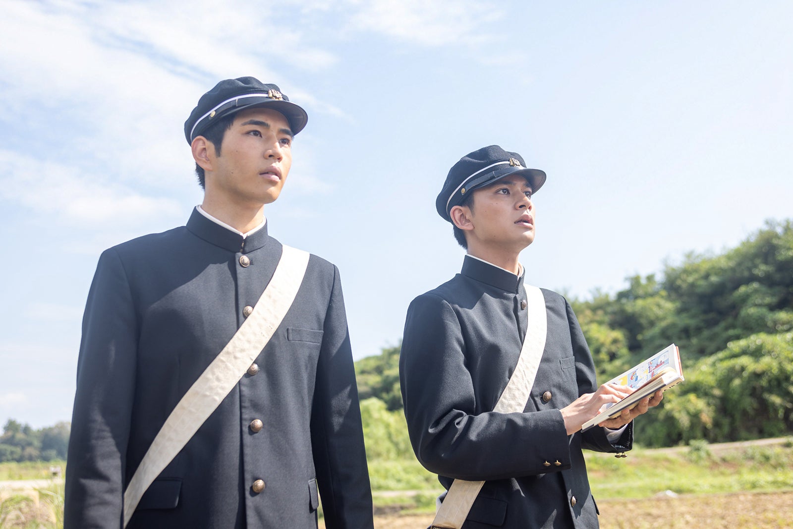 中沢元紀、北村匠海「あんぱん」（C）NHK