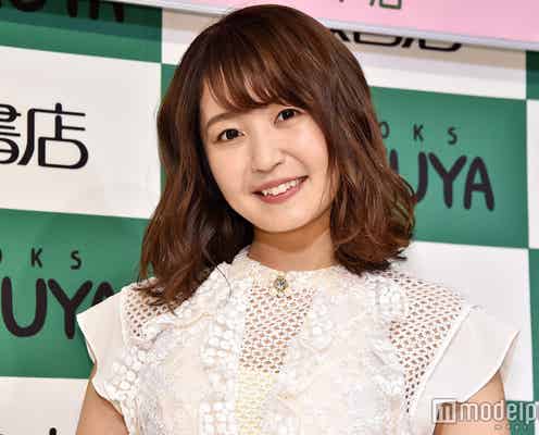 SKE48惣田紗莉渚、“泡ブラ”に谷間くっきり白ビキニ…記者に逆質問で「セクシー」アピール