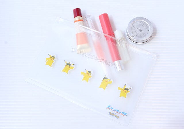 キャプテンピカチュウ 電子メモパッド ポーチ 雑誌 付録 雑誌付録 人気 おすすめ オススメ 宝島社 宝島 レビュー 便利 優秀 当たり 最高 今月号 予定 今月 2023 InRed インレッド 11月号 キャプテンピカチュウ ポーチ クリアポーチ コスメポーチ ペンケース ガジェットケース 推し活ポーチ