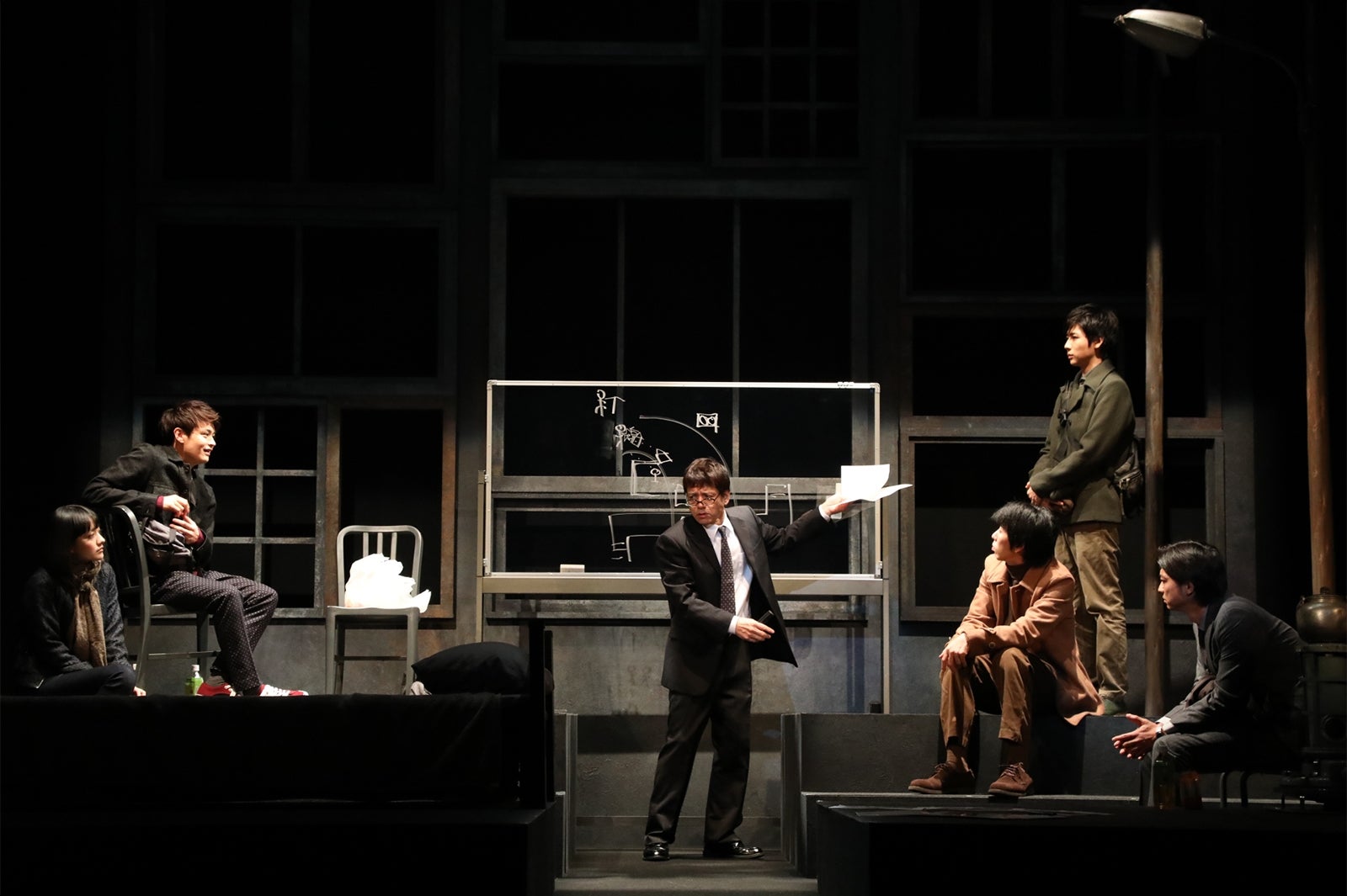 「関数ドミノ」ゲネプロより（提供画像）