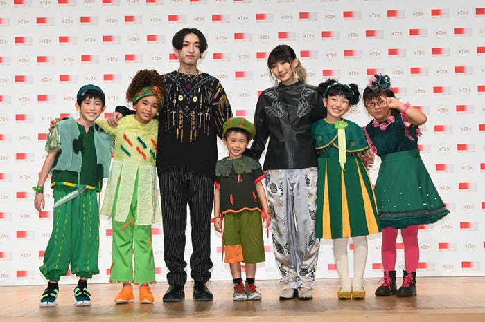 あつき、レクシー、Ayase、うきょう、ikura、りりな、ゆめり(C)NHK