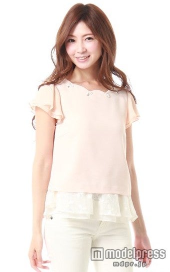 レーシーレイヤードトップス「LODISPOTTO」6,804円（税込）