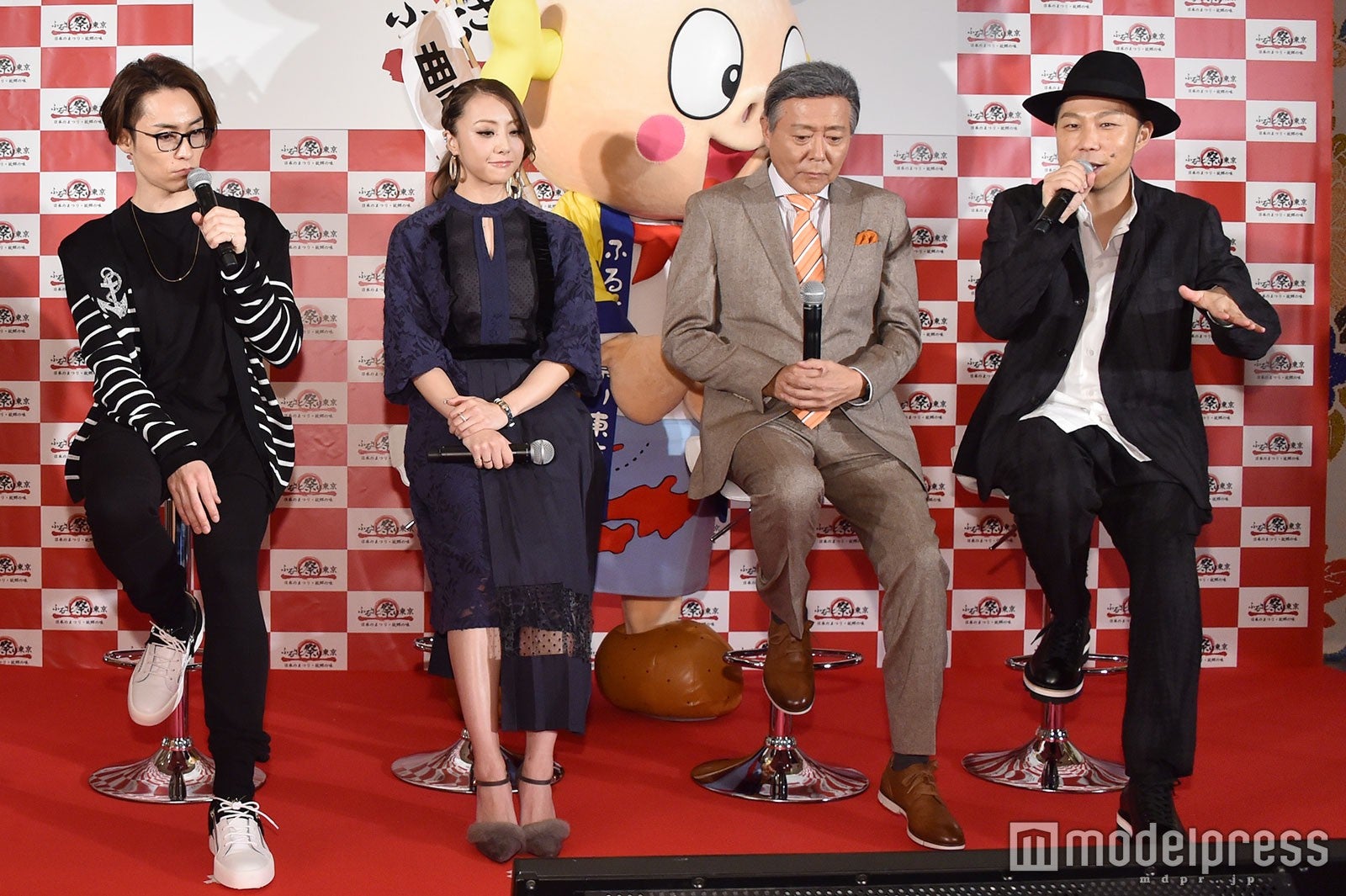 EXILE TETSUYA、Dream Shizuka、小倉智昭、EXILE USA （C）モデルプレス