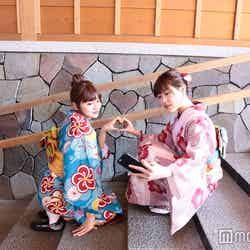 見つけた!ハートの石/モデル:村田倫子、柴田ひかり(C)モデルプレス