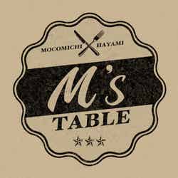 「M’s TABLE by Mocomichi Hayami」番組ロゴ（提供画像）