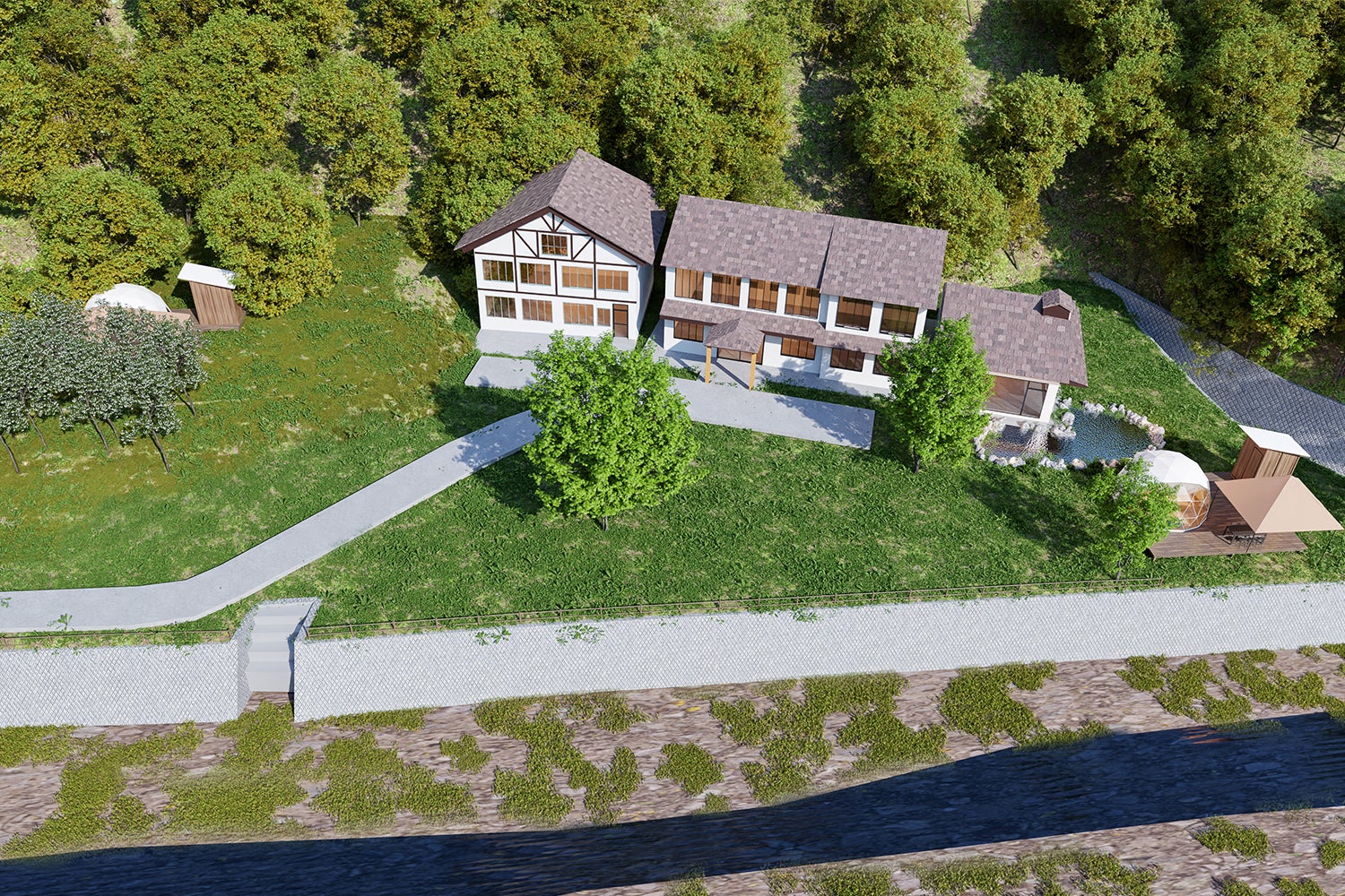 glampark 赤沢温泉／画像提供：ブッキングリゾート