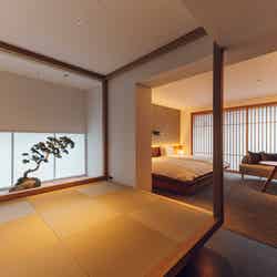 京都「nol kyoto sanjo」町家ラウンジ&ヒバ風呂付の上質な客室に滞在