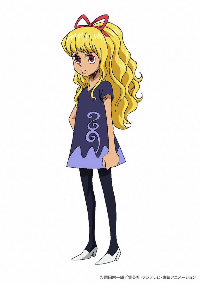 浜辺美波演じるオルガ・ミスキナ(C)尾田栄一郎/集英社・フジテレビ・東映アニメーション