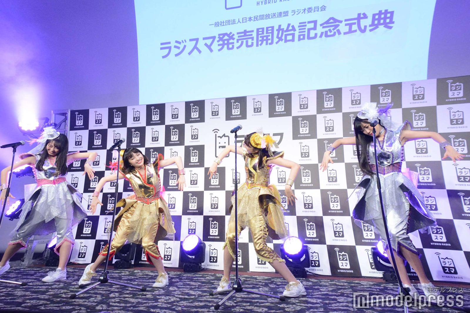 （左から）佐々木彩夏、百田夏菜子、玉井詩織、高城れに（C）モデルプレス