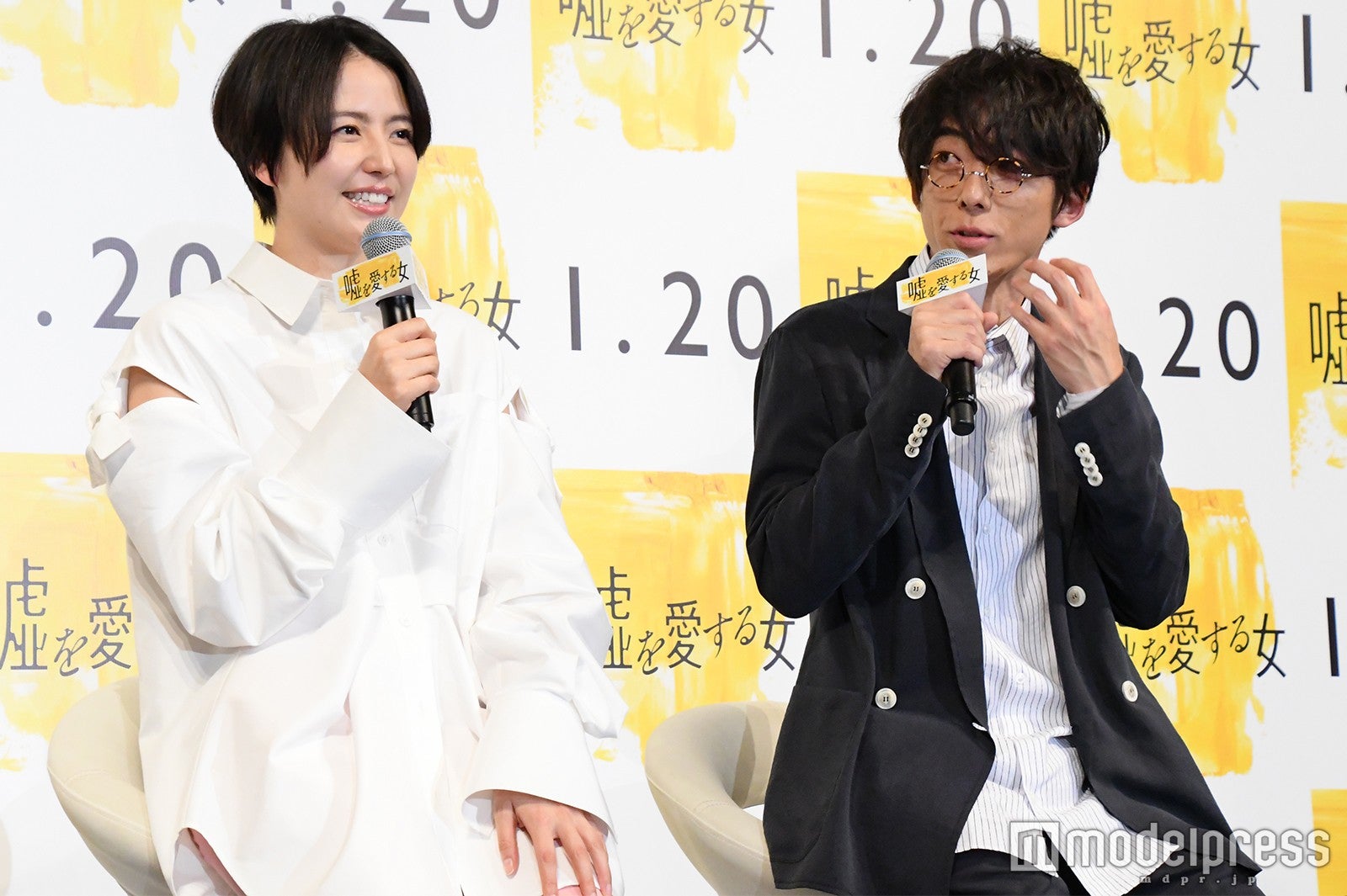 長澤まさみ＆高橋一生 （C）モデルプレス