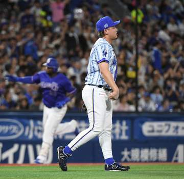 DeNA 連勝5でストップ 7月7試合目で初黒星 八回に中川虎が逆転2ラン被弾