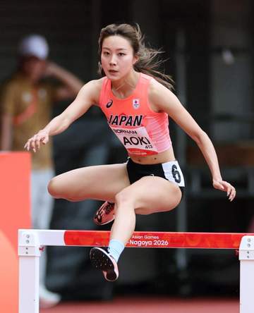 青木穂花は6位 大外レーンから攻めのレース展開も 母は94年広島大会代表、32年の時を経て同じ舞台駆け抜ける