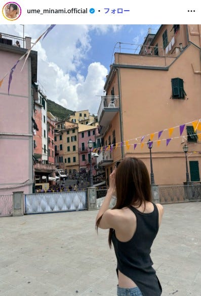 梅澤美波Instagramより