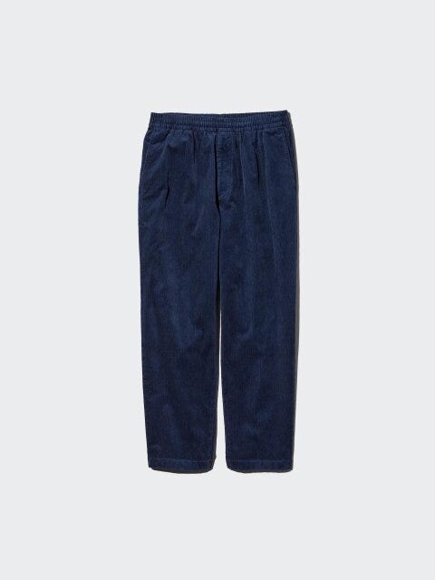 コーデュロイイージーアンクルパンツ 2025ユニクロ冬女性おすすめコーデュロイイージーアンクルパンツ